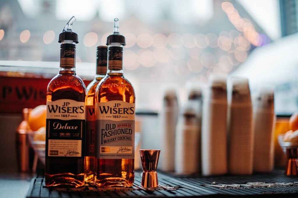 JP Wisers Deluxe and Old Fashions bottle
